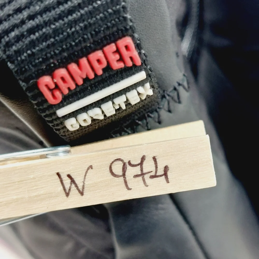 Camper Peu Pista GORE-TEX Black Ankle Boots W974 - Picture 12 of 12